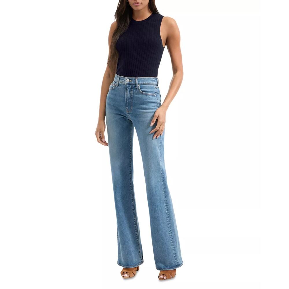 New Veronica Beard Crosbie High Rise Jeans Size 24 New Wide Leg Women